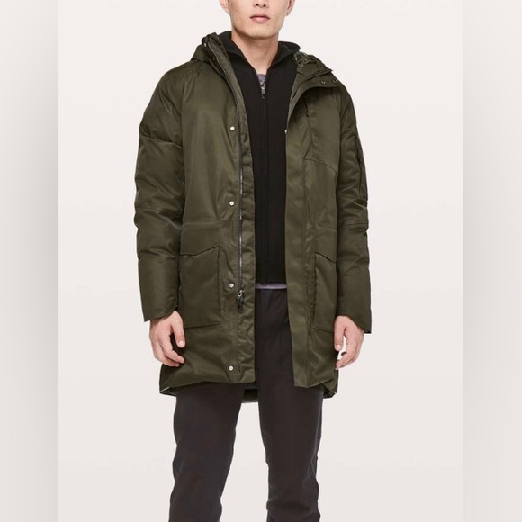 lululemon athletica Other - NET Lululemon Cold City Parka Dark Olive XXL
